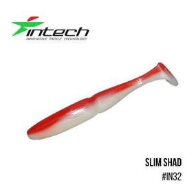 Силиконовая приманка, Съедобный силикон Intech Интеч Slim Shad 2,5"12 шт #32