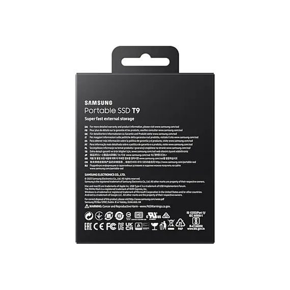 Накопичувач SSD USB 3.2 4TB T9 Samsung (MU-PG4T0B/EU) | Зображення 8