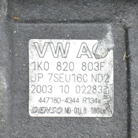 Компресор кондиціонера Audi A3 Ауді а3 1K0820803F | Зображення 5