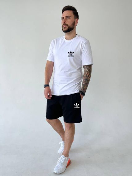 Чоловічий літній костюм adidas білий | Зображення 2