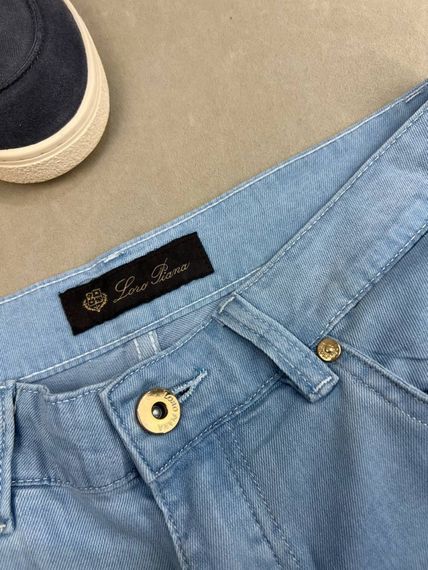 Джинси чоловічі Loro Piana light blue світло-сині d071 | Зображення 1