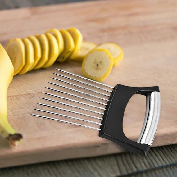 Тримач для різання продуктів універсальний із неіржавкої сталі для різання | Зображення 1