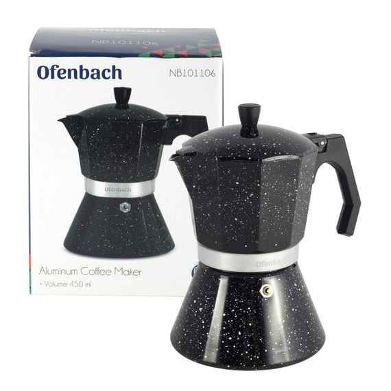 Кавоварка гейзерна 450ml з алюмінію