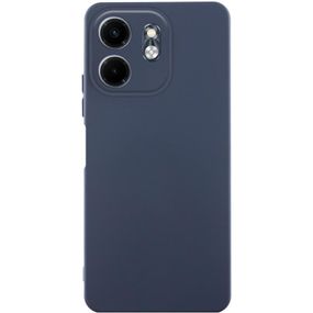 Чохол TPU GETMAN Liquid Silk Full Camera для Infinix Smart 9 4G / Hot 50i Синій / Midnight Blue