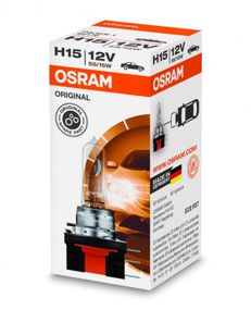 64176-FS OSRAM Лампа H15 55/15W 12V PGJ23T-1 ORIGINAL