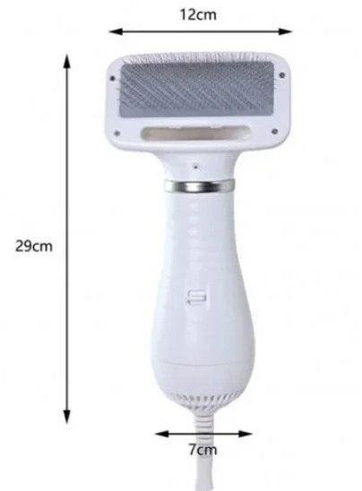 Щітка фен для шерсті собак і кішок фен грумінг пилосос 2в1 PET Grooming Dryer | Зображення 5