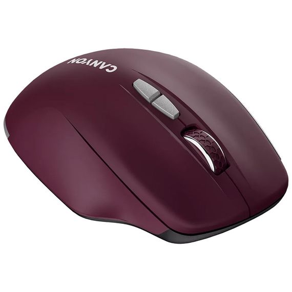 Мишка Canyon MW-21 Wireless Blue LED Burgundy (CNS-CMSW21BR) | Зображення 4