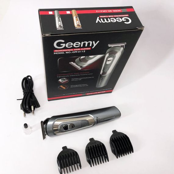 Універсальні машинки для стрижки волосся GEMEI GM-6112, Машинка для стрижки від акб EZ-93 | Зображення 1