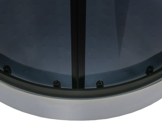 Душевой бокс BRAVO BARYCZ L90GBB, полукруглый | Зображення 9