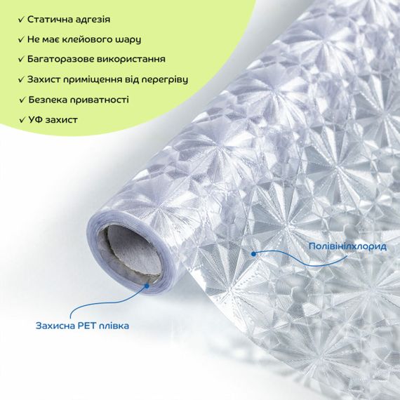 Плівка віконна 600*3000мм (D) SW-00002162 | Зображення 1