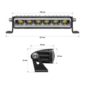 Світлодіодна фара-люстра StarLight 30watt 10-30 V IP68 (lsb-30W)