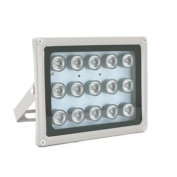 ІЧ-прожектор HYYS1515R. 220V, 15W, 15LED, IP66, 850Нм, кут огляду 90 °