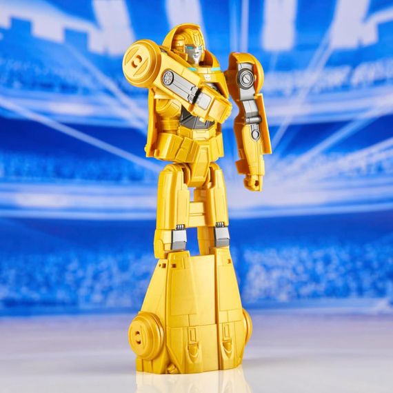Трансформер Бамблби 28 см Оригинал Transformers Bumblebee Hasbro Робот превращается в машину | Зображення 5