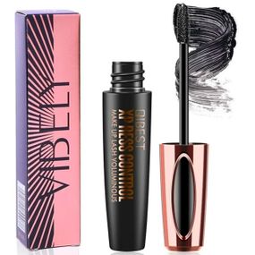 Туш для вій Vibely 4D Xpress Control, з ефектом подовження / Водостійка туш з 4D ефектом / Туш для об'єму вій