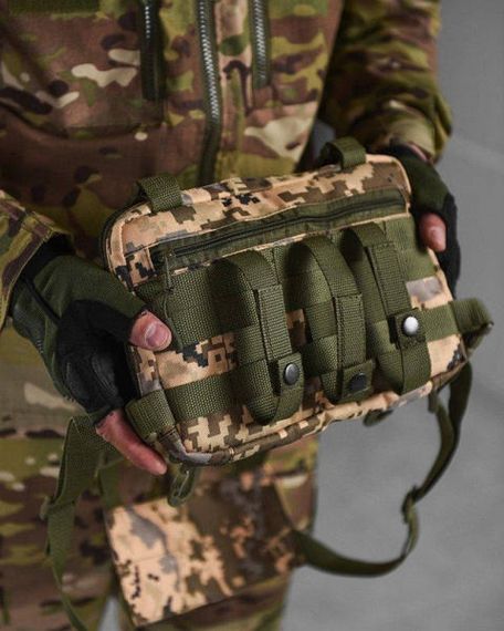 Тактична нагрудна сумка адміністратора Molle для планшета піксель | Зображення 4
