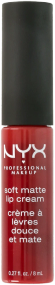 NYX PROFESSIONAL MAKEUP Soft Matte Рідка матова кремова помада, 8 мл 27 Madrid