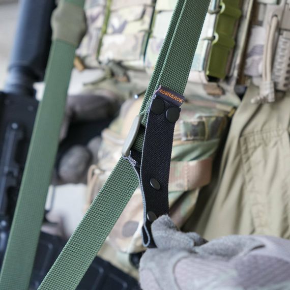 Збройовий ремінь RAGNAROK "KRAKEN" Gen.2 Carbine (Триточковий) Олива | Зображення 4