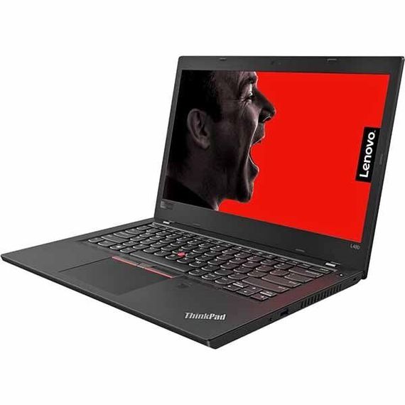 Ультрабук Lenovo ThinkPad L480 / 14" (1366x768) TN / Intel Core i5-8250U (4 (8) ядра по 1.6 - 3.4 GHz) / 8 GB DDR4 / 240 GB SSD / Intel UHD Graphics 620 / WebCam б/у | Зображення 2