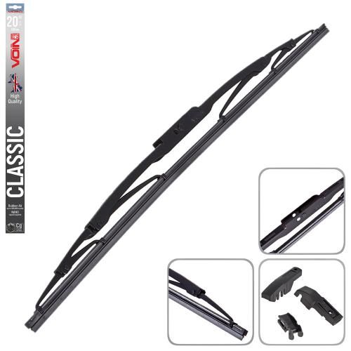 Щітки склоочисника VOIN-605-20 каркасні VOIN-20" 500 мм (TP405-SW-20") CLASSIC