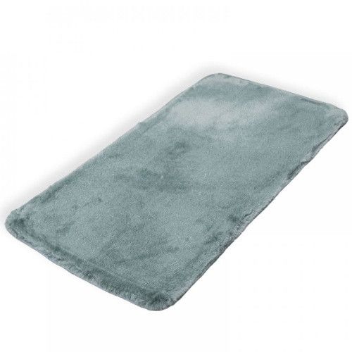 Килимок для підлоги з еко-хутра ТМ Dariana Tweed 75*150 см м'ятний | Зображення 1