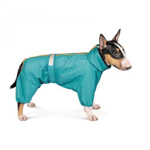 Дождевик Pet Fashion «Rain» для собак, размер SM, бирюза | Зображення 1