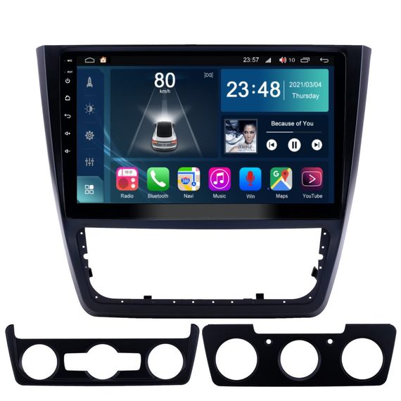 Штатна магнітола Torssen Skoda Yeti Conditioner FL10 4+64Gb 4G Carplay DSP | Зображення 1