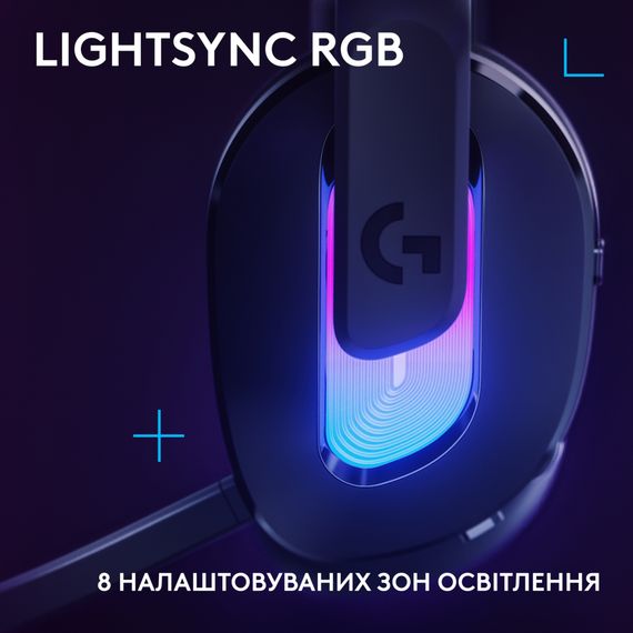 Навушники Logitech G522 Lightspeed Wireless Gaming Headset Black (981-001544) | Зображення 3