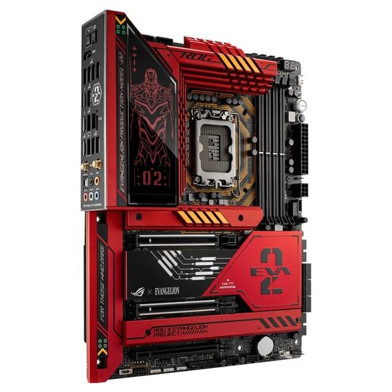 Материнcька плата ASUS ROG MAXIMUS Z790 HERO EVA-02 s1700 Z790 4xDDR5 M.2 HDMI USB Type-C Wi-Fi BT ATX (90MB1FL0-M0EAY0) | Зображення 3