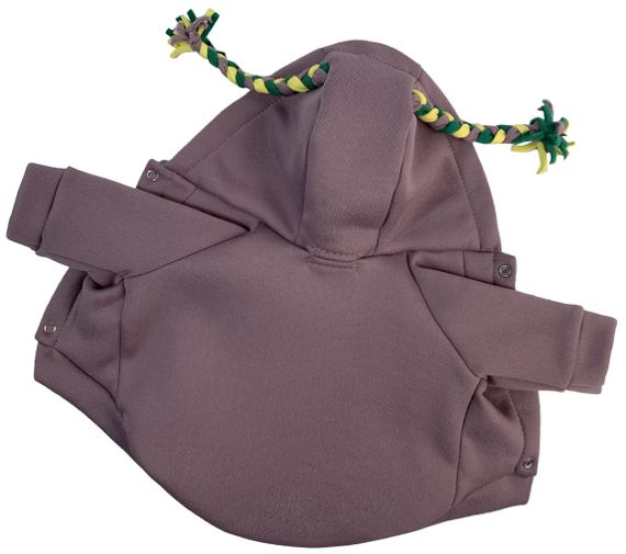 Толстовка косички пудра Y-325 | Зображення 2