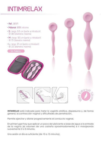 Система відновлення при вагініті Femintimate Intimrelax для зняття спазмів під час введення Sex Aura | Зображення 4