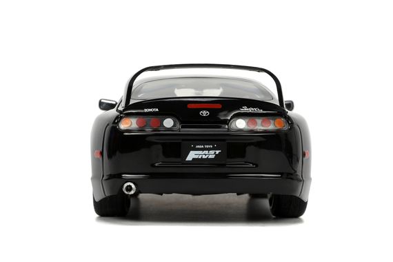 Игровая металлическая машинка Fast and Furious Тайота Супра black 1995 | Зображення 3