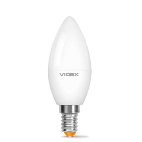 Лампа LED C37h 4,9W E14 4100К Videx | Зображення 1