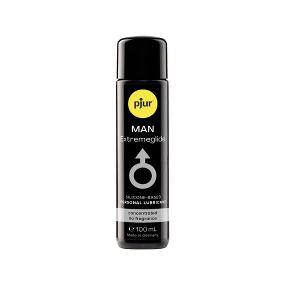 Густая силиконовая смазка pjur MAN Premium Extremeglide 100 мл с длительным эффектом, экономная