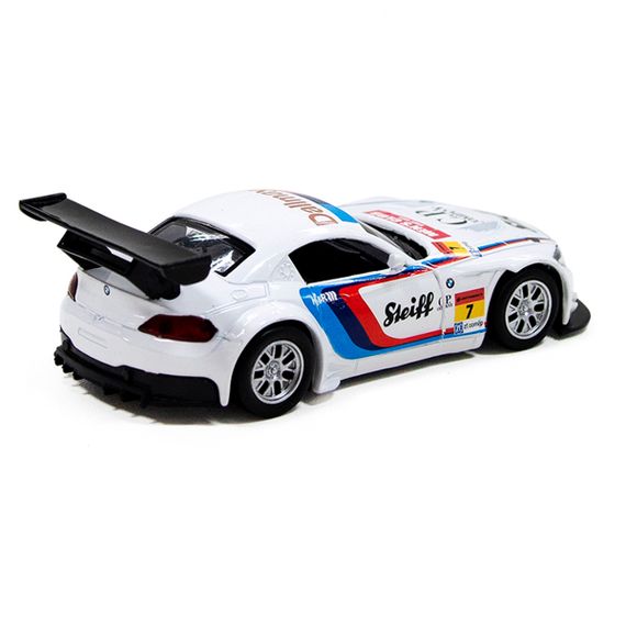 Машинка BMW Z4 Gt3 у білому кольорі. | Зображення 7