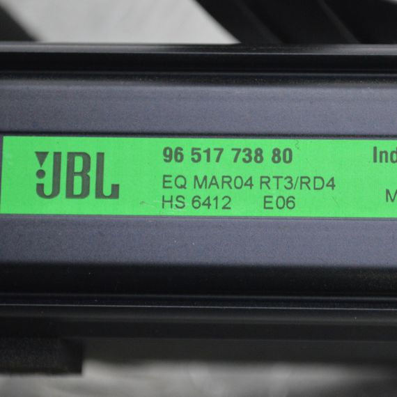 Підсилювач JBL Peugeot 607 звукопідсилювач Пежо 607 9651773880 | Зображення 4