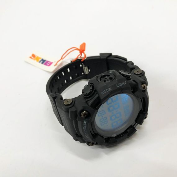 Часы спортивные спорт SKMEI 1968BKWT, Военные часы для военнослужащих Практичные мужские JE-14 | Зображення 6