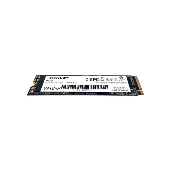 Накопитель SSD M.2 2280 960GB Patriot (P310P960GM28) | Зображення 3