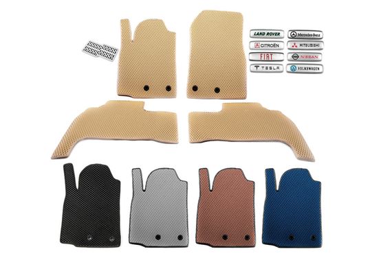 Коврики EVA (Бежевые) для Subaru Forester 2018-2024 гг