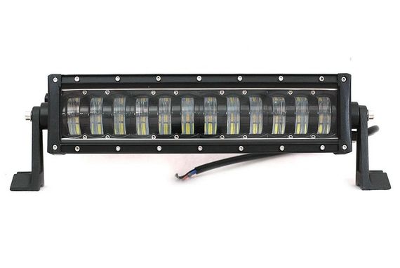 Світлодіодна балка (люстра) AllLight HP-96W ближнє+дальнє WHITE 12/24V | Зображення 5