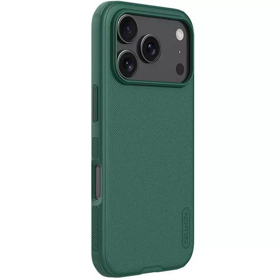 Чохол Nillkin Matte Pro для Apple iPhone 17 Pro / 18 Pro (6.3") Зелений / Deep Green
