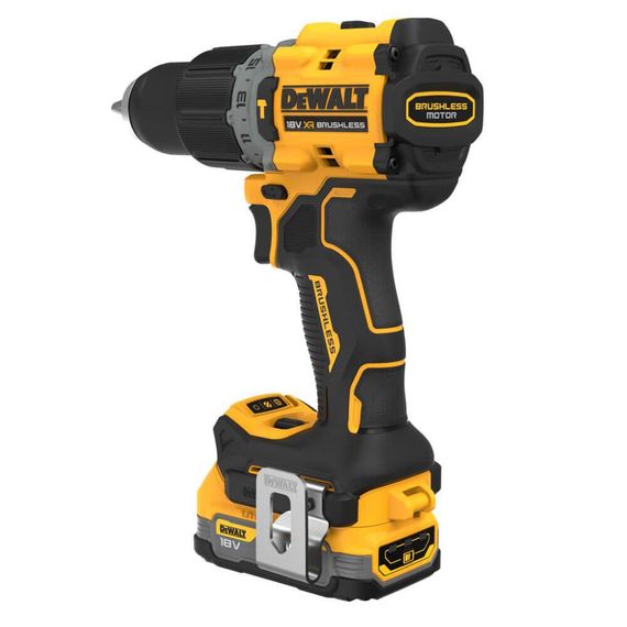Дрель-шуруповёрт аккумуляторная бесщёточная ударная 90 Нм DeWALT DCD805E1T | Зображення 4