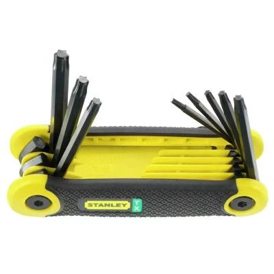 Ключ Stanley TORX, складной, 8 шт: 9-10-15-20-2 (2-69-266) - Топ Продаж!