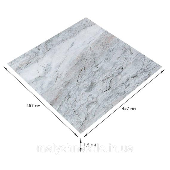 Самоклеящаяся LVT плитка 457*457*1.5mm (D) SW-00002465 | Зображення 4