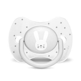 Пустышка Suavinex Hygge Уютные истории 18+ мес. серый зайчик (306617)