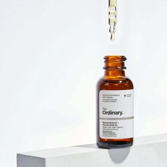 Антивікова сироватка для обличчя The Ordinary Resveratrol 3% + Ferulic Acid 3% 30 мл | Зображення 1
