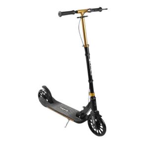 Самокат двоколісний з ручним гальмом Skyper TL-62584 Чорний із золотим