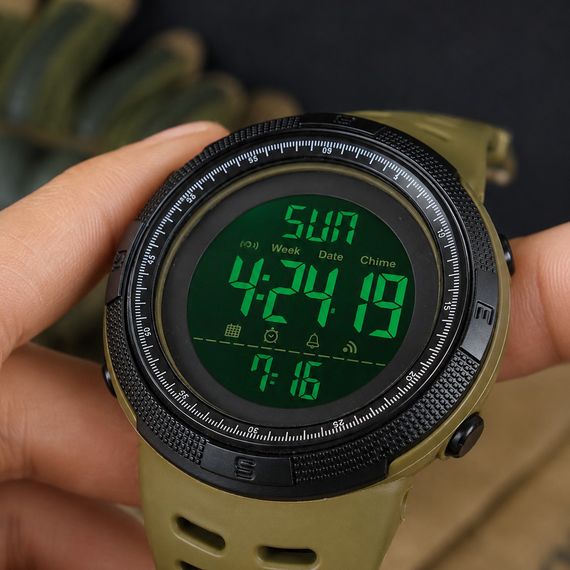 Чоловічий годинник Skmei 1251AG Military | Зображення 1