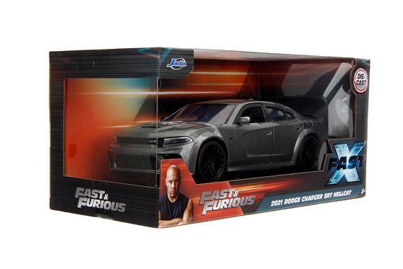 Машинка Dodge Charger 2021 Форсаж масштаб 1:24 | Зображення 4