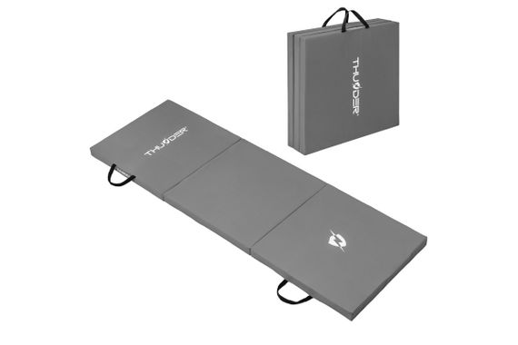 Матрац гімнастичний THUNDER MG-01, 180 х 60 х 4 см, сірий (MG-01-GREY) | Зображення 5