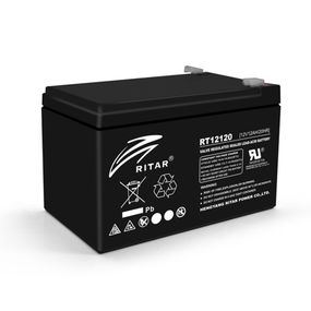 Аккумуляторная батарея AGM RITAR RT12120B, Black Case